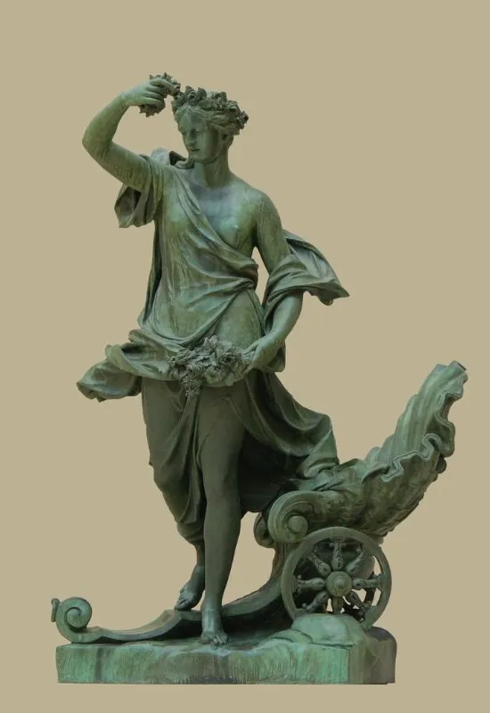 achat de statue en bronze - antiquités M. Stephan